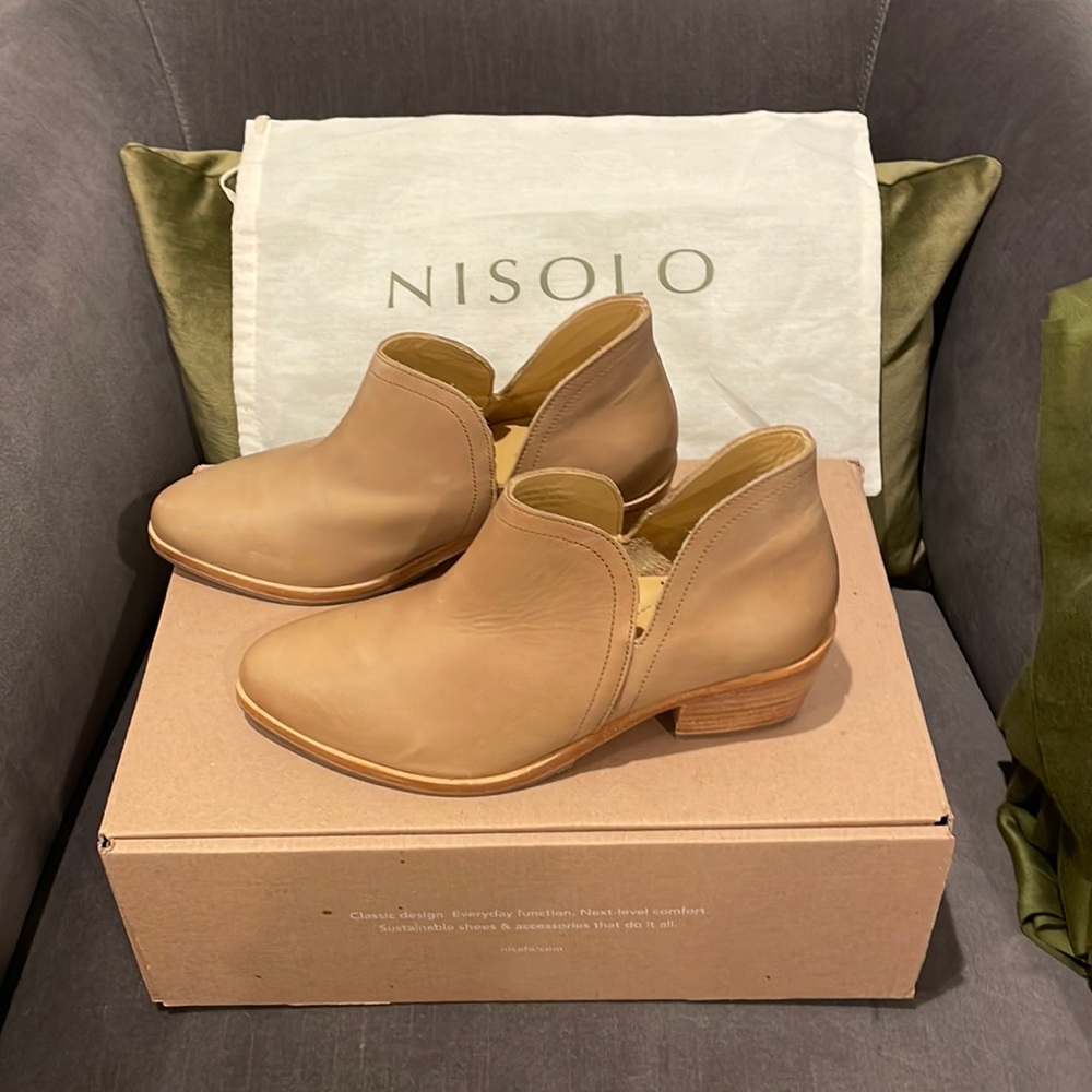Never been Worn Ankle boots with 2 inch heel